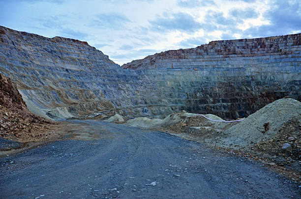 istock Open pit gold mine in Rosia Montana, Romania 474900030