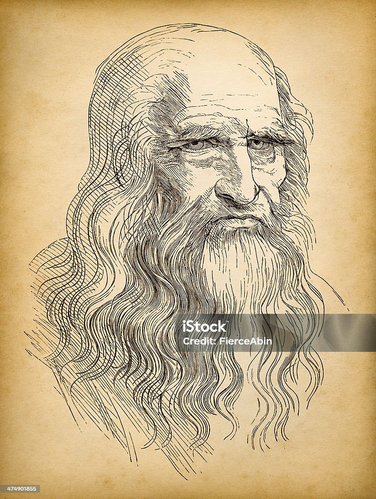 Leonardo da Vinci - Royalty-free Leonardo Da Vinci Ilustração de stock