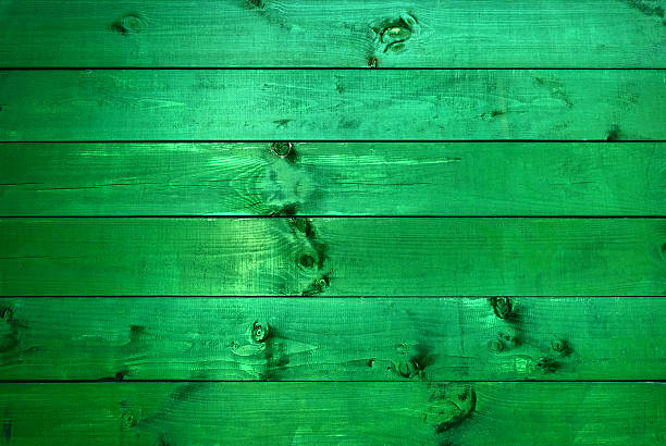 istock Green wooden plank texture as background 474902614