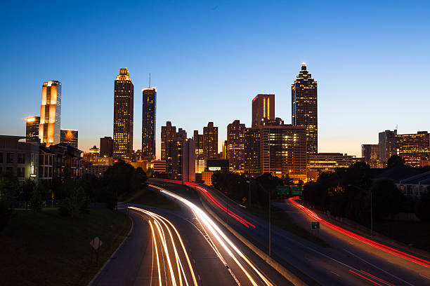 istock Atlanta Skyline at Dusk 474903148