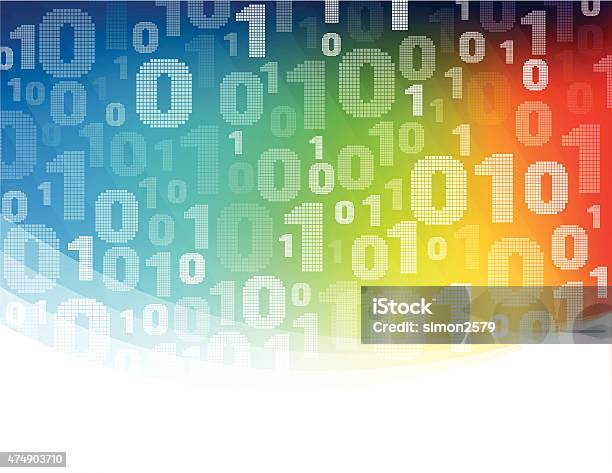 Data Stream Background Stock Illustration - Download Image Now - 2015 ...