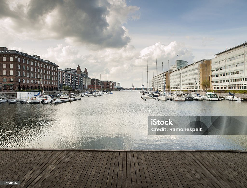 Paesaggio urbano di Copenhagen - Foto stock royalty-free di Ambientazione esterna