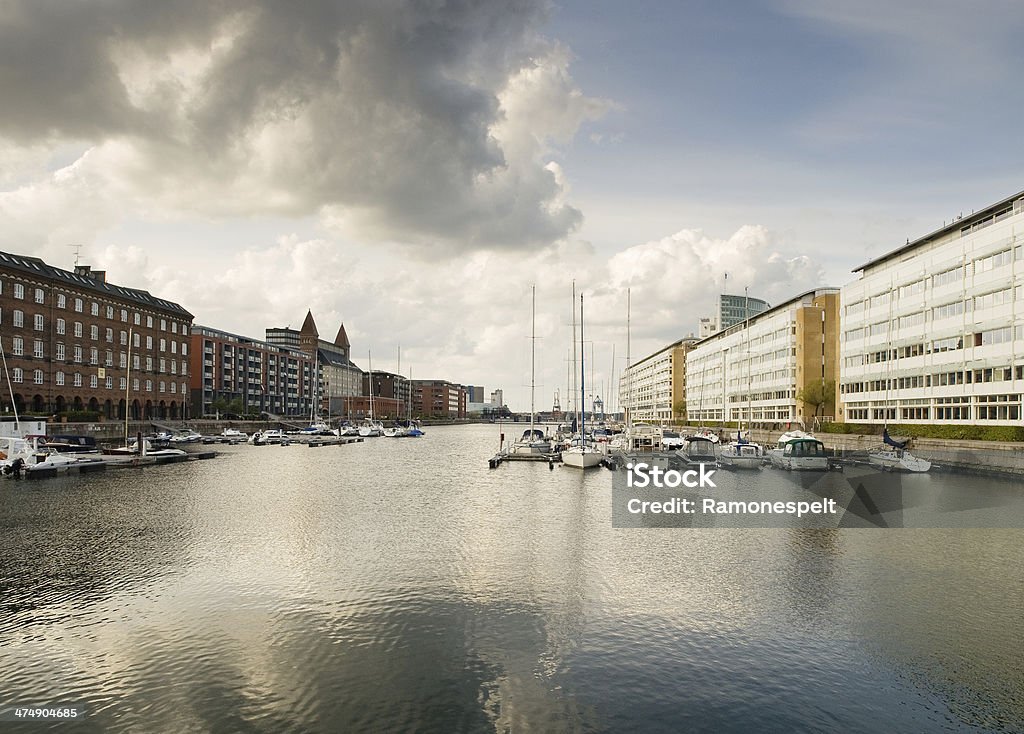 Skyline von Kopenhagen zu Wasser - Lizenzfrei Architektur Stock-Foto