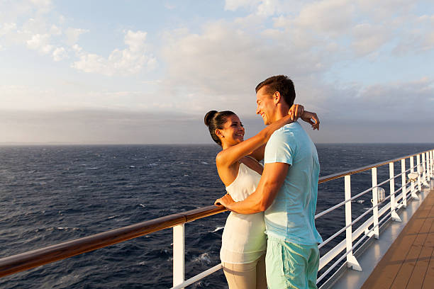 istock young couple hugging each other on cruise 474906194