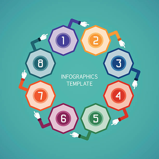 180 Inch 8 Point Examples 180+ Eight Points Infographic Stock Illustrations, Royalty-Free Vector ...