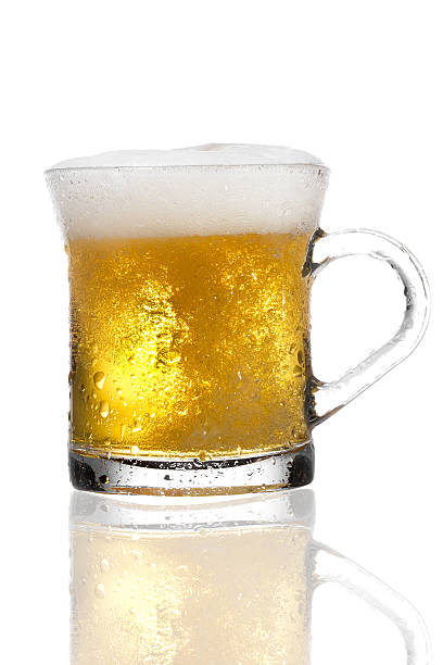 istock mug of beer isolated on white 474921270