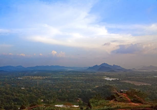 istock Landscape panorama from Sigiriya Rock Temple 474926538