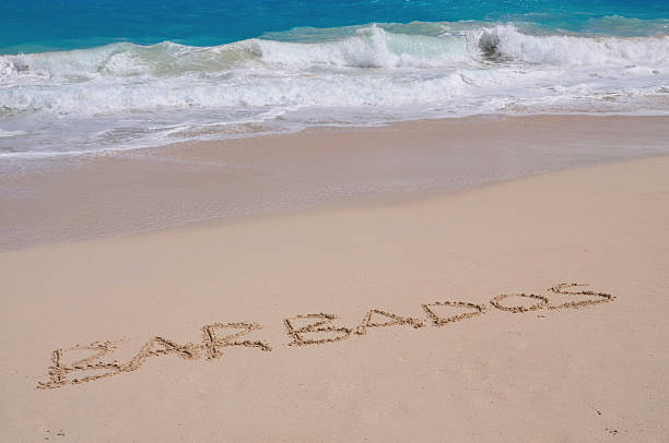 istock Barbados Inscribed in Sand 474929943