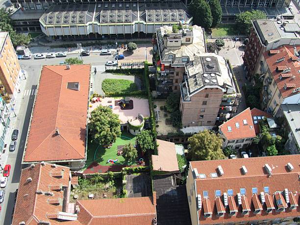 istock Turin panorama from the top under blue sky Italy 474930102