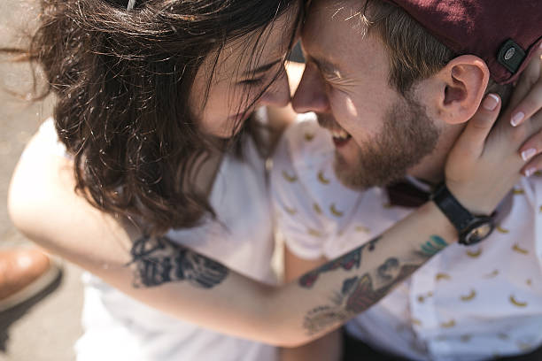 istock beautiful couple close up 474930536