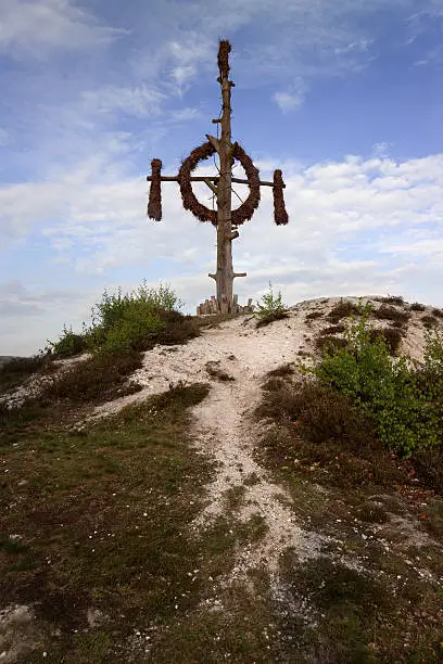 the tassel on top mount Questenberg - old symbol
