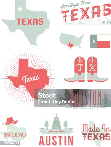 istock Texas Typography 474930721