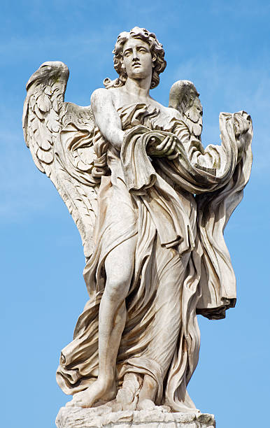 istock Rome - Angel with garment and dice 474932208