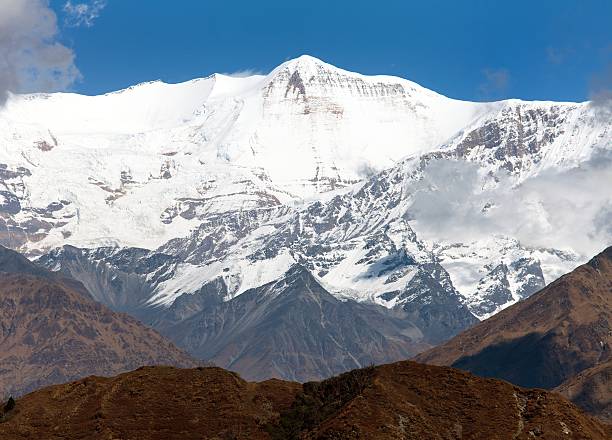 istock Churen Himal (7371 m) - beautiful mount on Guerrilla trek 474937372