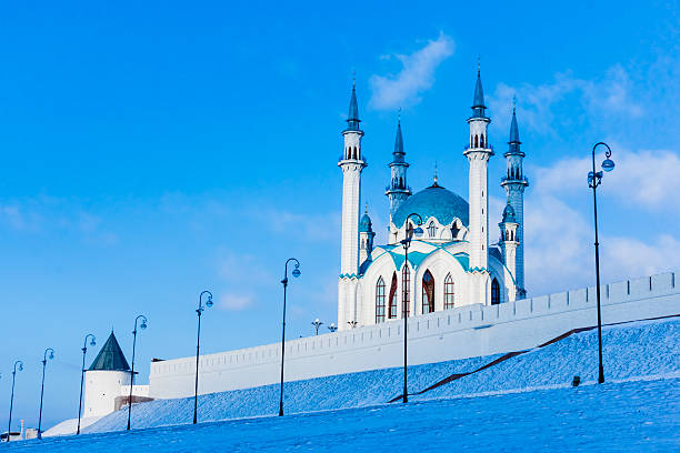 Qolsharif Mosque in Kazan Kremlin, Tatarstan, Russia