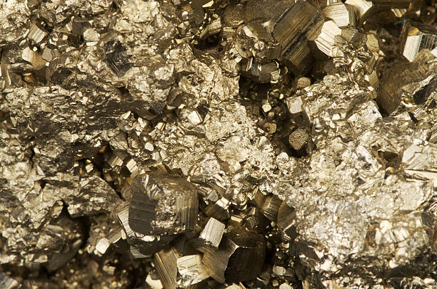 istock Iron Pyrites Fools Gold Mineral Sample 474938857