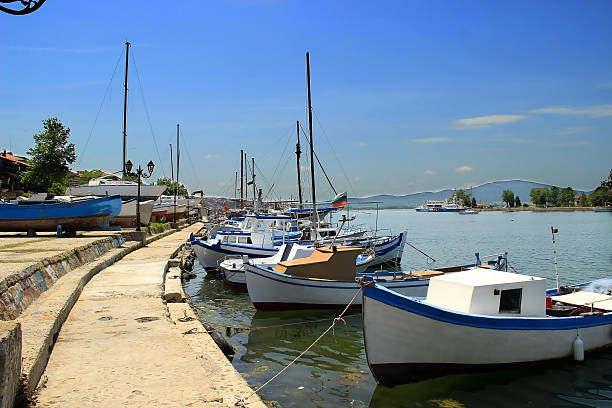 istock Boats near the pier 474939058