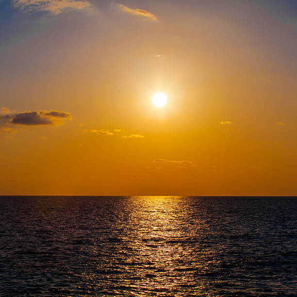 istock Beautiful sunset above the sea 474940174