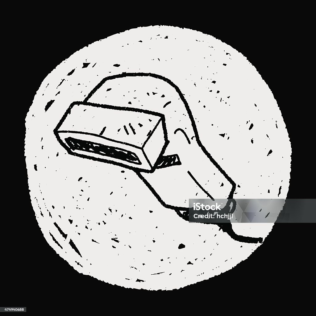 Computer Scanner Doodle Doodle Scanner Stock Illustration - Download Image Now - 2015 ...