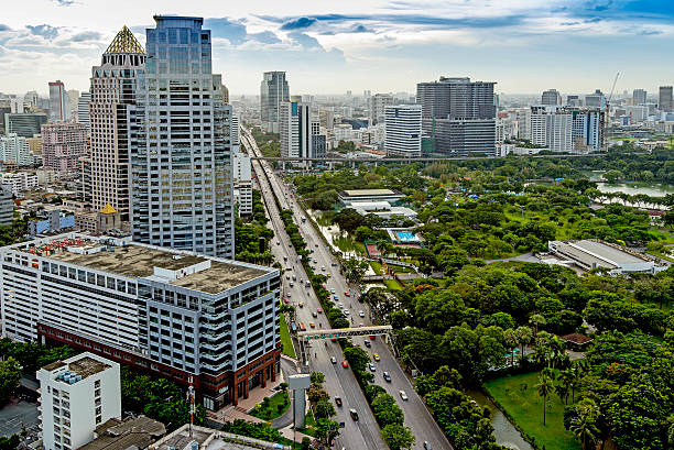 istock Modern city of Bangkok 474941033