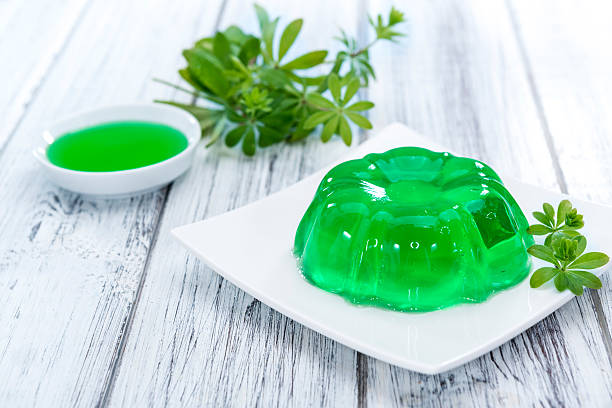 istock Fresh made Woodruff Jello 474946542