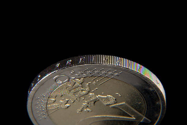 Freiheit Zwei-Euro-Münze – Foto
