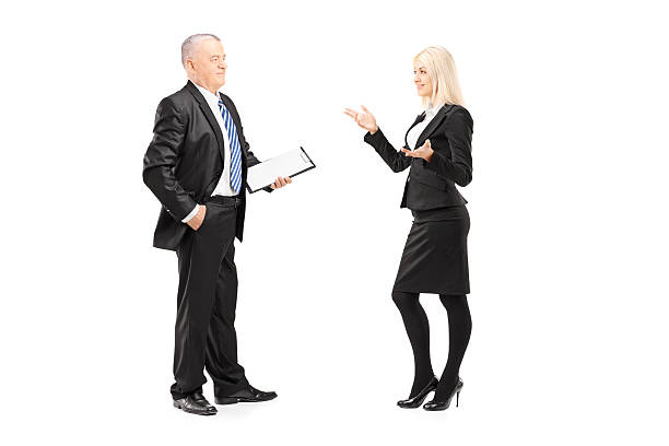 istock Businesswoman explaining an idea to her boss 474949310