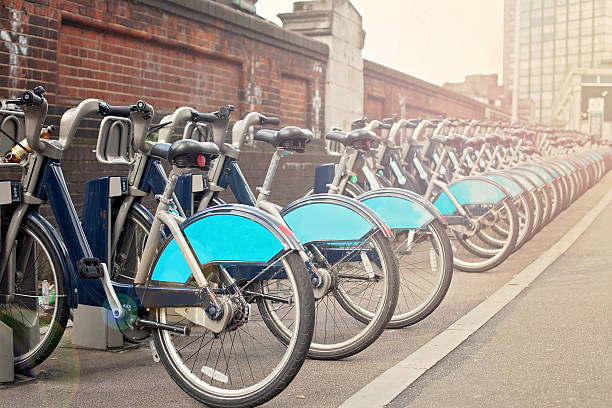 istock Bikes for rent in London 474950352