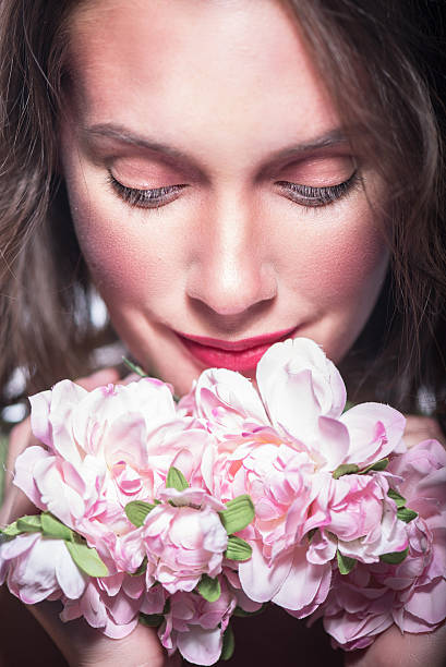 istock beautiful lady with a pleasant face 474951706
