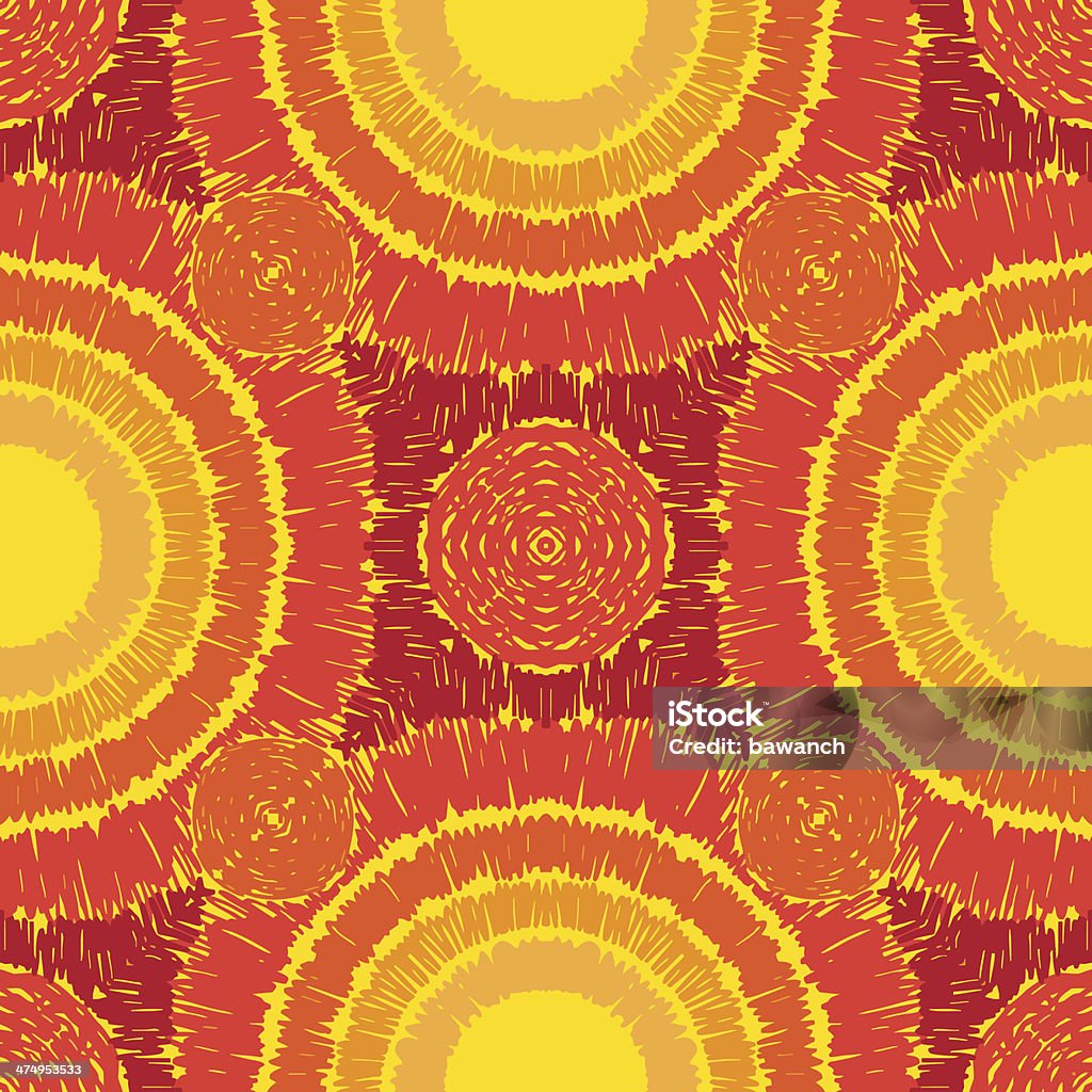 Sunny Pattern Sunny Pattern Seamless Stock Illustration - Download Image Now - 1960 ...