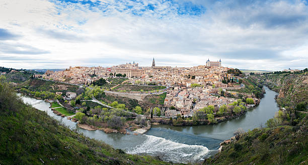 istock Toledo, Spain old town skyline. 474953592