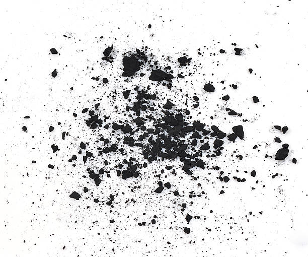 istock particles of charcoal on a white background 474956748