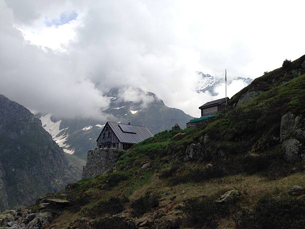 istock Cabin in the Swiss Alps 474958704