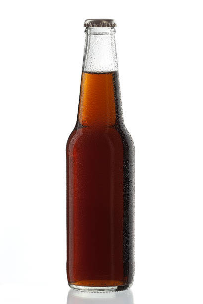 istock Soda bottle alcoholic drink Cuba libre with water drops 474961737