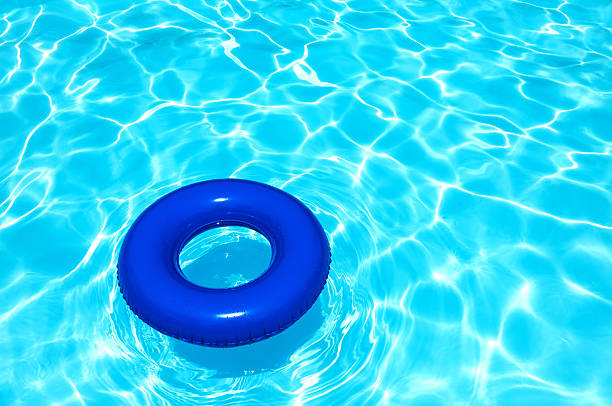 istock Blue Buoy on swimming pool 474962578