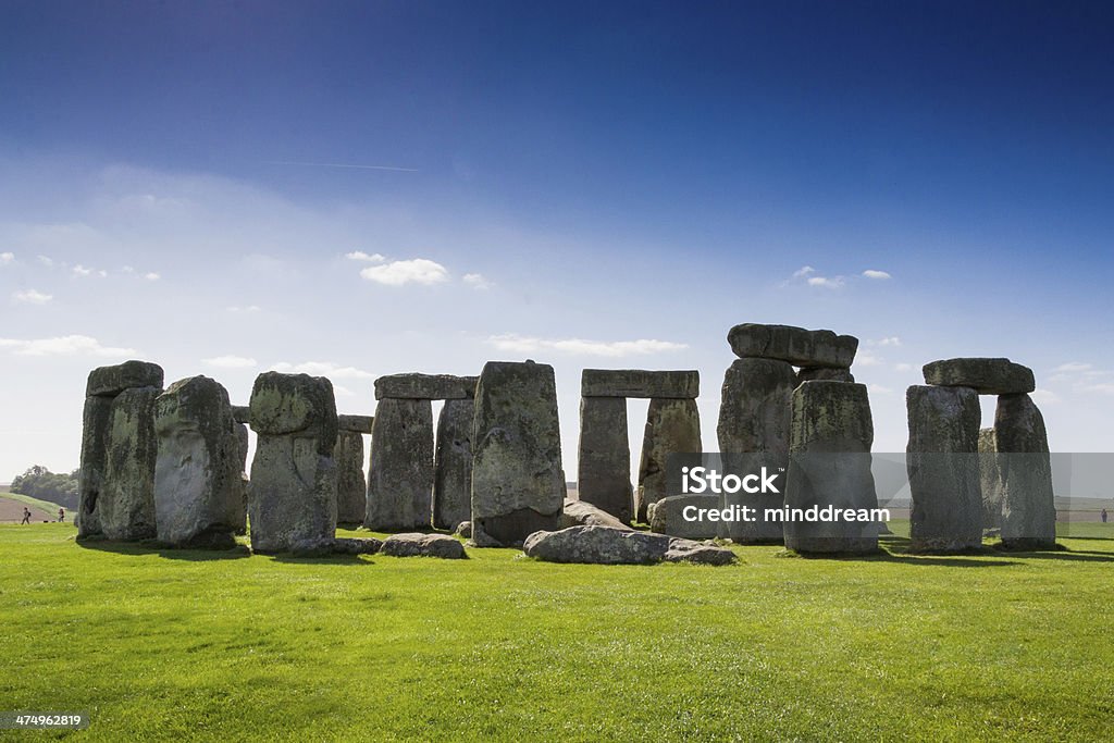 Pedra henge - Royalty-free Sol Foto de stock