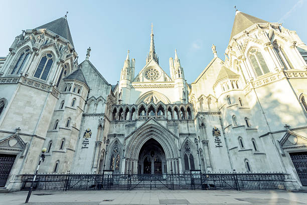 londyn royal courts of justice - royal courts of justice zdjęcia i obrazy z banku zdjęć