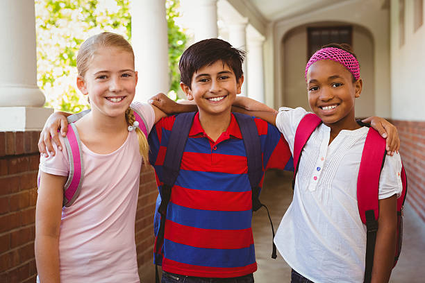 istock School kids in school corridor 474965752