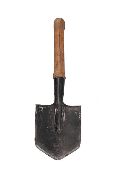 istock infantry shovel isolated on white background 474965898