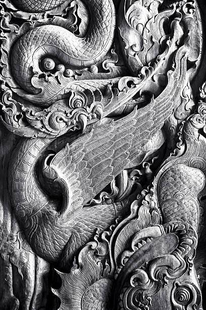 istock Traditional Thai style wood carving 474966556