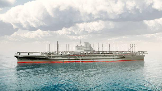 istock Japanese aircraft carrier 474970100