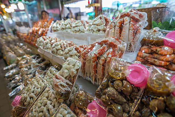 lub tor kor rynku, bangkok, tajlandia - or tor kor market zdjęcia i obrazy z banku zdjęć