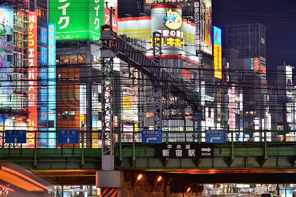 Night shot at  Shinjyuku