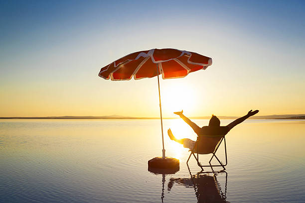 istock Holiday dreams on salt lake 474974256