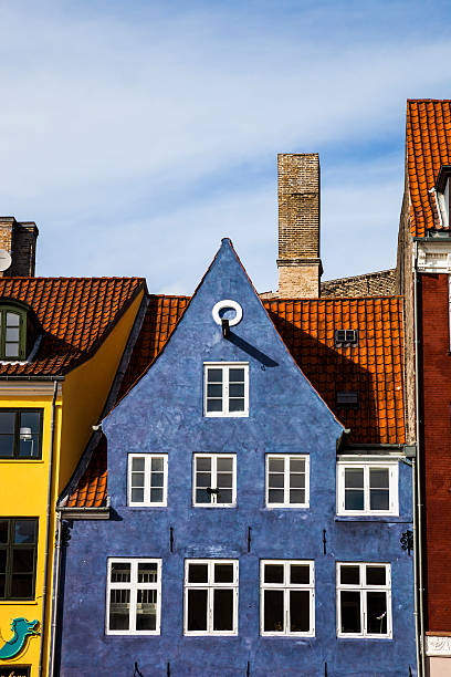 istock Typical and colorful danish house facades 474975978