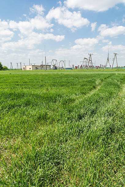 istock View of the electrical substation 474977046