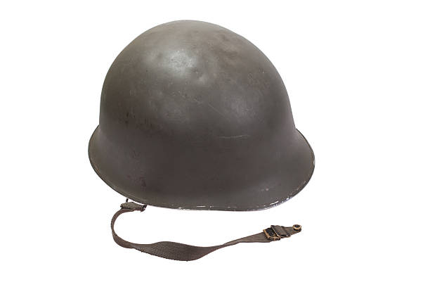 istock Austrian army helmet isolated on a white background 474980068
