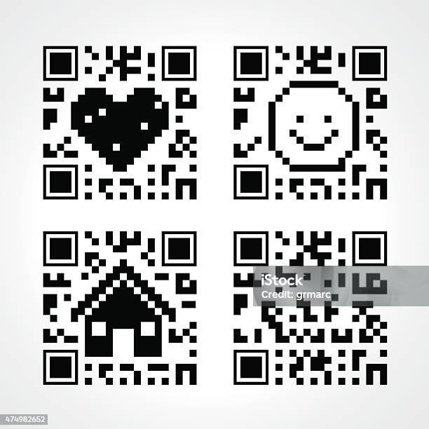 Scan Code Jpg Scan Qr Code Design Stock Illustration - Download Image Now - 2015 ...