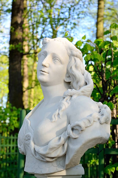 istock Statue of Amazon. The mythological character. 474986936