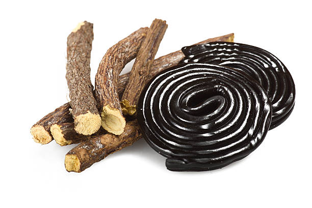 istock Licorice roots and licorice black 474988218